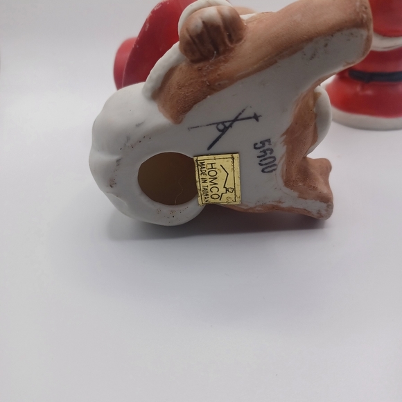 VINTAGE Homco Christmas Mice Figurines 3.5" Bundle of 2 - Picture 5 of 5